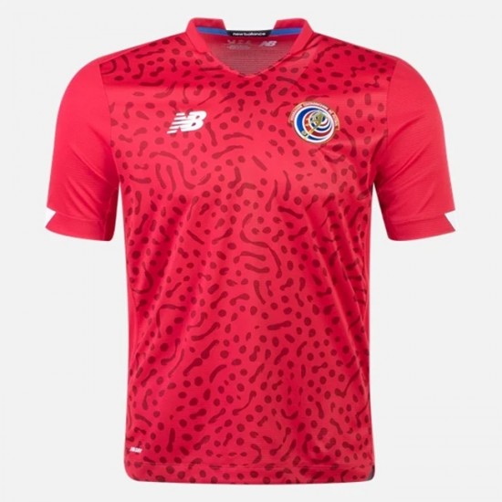 Camisola Costa Rica Equipamento Primeiro 2020-2021 Manga Curta